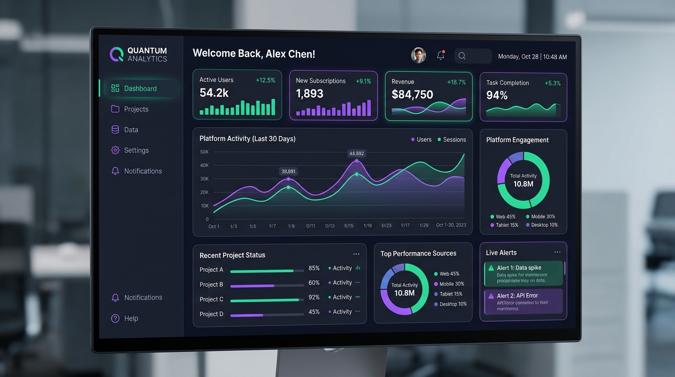 Quantum Analytics Platform